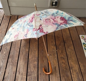 Ralph Lauren floral canopy Unisex umbrella elegant addition to your accessories