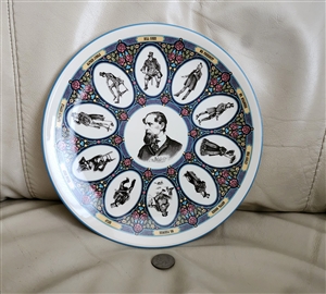 Dickens Characters Wedgwood decorative plate collectible in muli color design