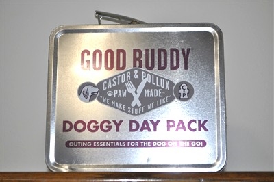 Castor and Pollux Good Buddy doggy day pack tin storage box 2005