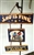 Rare vintage three-tier Sho'Is Fine Corn and Cane Syrup embossed rustic original metal hanging sign