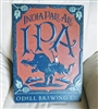 India Pale Ale IPA Odell Brewing Co tin large sign advertising wall decor in colorful design with elephant embossments