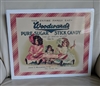1990s Woodward's Pure Sugar Stick Candy collectible advertising print home decor by Gallery Graphics