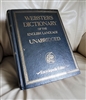 Webster Dictionary of the English Language 1977 in green hardcover collectible