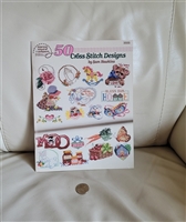 50 Cross stitch patterns design book 1990 crafting
