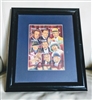 Legendary Sleuths of the Silver screen post stamps sheet of 9 framed in colorful display