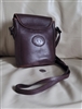 Michael Green thick brown leather shoulder bag handcrafted elegant women purse for any occasion