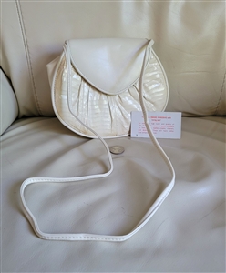 International Whiting and Davis snakeskin leather elegant bag