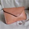 Michael Green leather envelope purse clutch vintage elegant accessories and gift idea