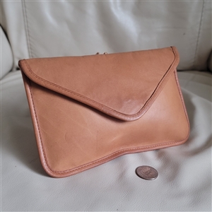 Michael Green leather envelope purse clutch vintage elegant accessories and gift idea