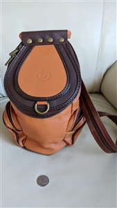 AV Made in Italy leather backpack versatile use daily wear or travel elegant women accessories