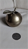 Beautiful vintage brass APPLE bell decor gold tone