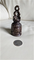 Ghanta temple meditation bronze brass ornate bell spiritual gifts for any occasion