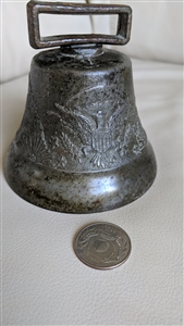Camel bell Eagle and Stars metal cast elegant collectible bell