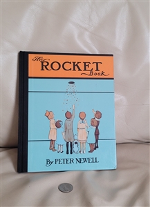 The Rocket Book by Peter Newell hardcover 1968 collectible vintage adventures book great gifts