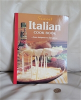 Italian Cookbook recipes pictures by SANSET 1981 vintage book