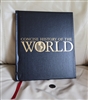 Illustrated National Geographic World History book collectible addition to library collection