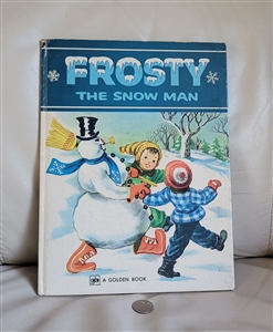 A Golden Book Frosty the Snow man 1951 kids book collectible addition to your library collection