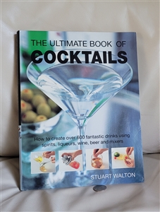 The Ultimate book of Cocktails by Stuart Walton collectible cocktails recipes vintage collectible book barware accessories