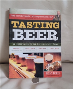 Tasting Beer book by Randy Mosher 2009 brewery collectible books barware accessories vintage book
