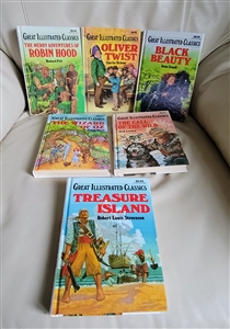 Amazing vintage books Great Illustrated Classics