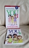 Front covers of American Girl books The Care and Keeping of You 1 and The Care and Keeping of You 2