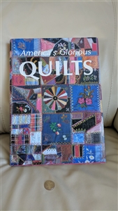Americas Glorious Quilts 1987 large book crafting sewing book