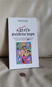 Front cover of American Girl Library book A Smart Girl's Guide to Boys featuring illustrated character faces