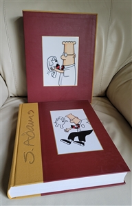 Scott Adams 2008 20 years of Dilbert large book collectible book addition to your library amazing book gifts for any occasion
