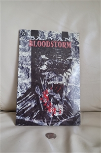 Batman Bloodstorm Comic Novel DC comics 1994 book