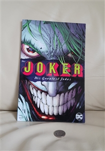 Joker His Greatest Jokes DC Comics 2019 comic book art design cover