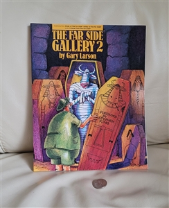 The Far side gallery 2 Gary Larson comic 1986 book collectible humor book
