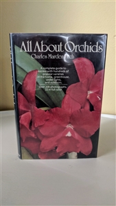 All about Orchids hardcover book by CM Fitch 1981 gardening collectible botanical books