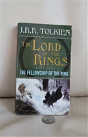 2012 J R R Tolkien Fellowship of the Ring Ballantine paperback book with John Howe cover art for fantasy collectors