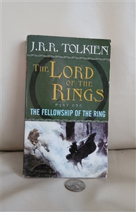 The Fellowship of the Ring JRR Tolkien 2012 Ballantine paperback book with John Howe cover artwork
