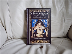 preowned le morte darthur sir thomas malory canterbury classics leather bound book gilt edges
