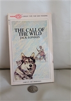 Front cover of 1967 vintage paperback edition of The Call of the Wild by Jack London Magnum Easy Eye books