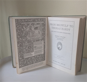 From Beowulf to Thomas Hardy Vol II Robert Shafer collectible vintage books
