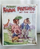 Funny Farm Friends at the Zoo vintage book 1938.