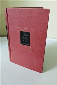 The Civilization of the Renaissance in Italy book preowned