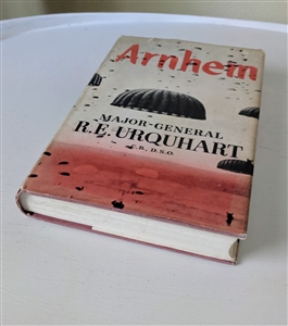 First Edition Arnhem by Major General R E Urquhart vintage book