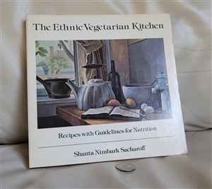The Ethnic Vegetarian Kitchen S N Sacharoff recipe book