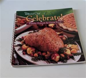 The Pampered Chef Celebrate family friends 2001 collectible cookbook