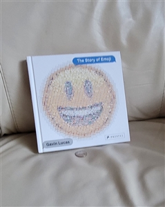 The Story of Emoji by Gavin Lucas book 2016 vintage collectible books social communication media development