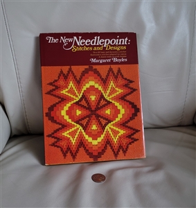 The New Needlepoint Stitches and Designs 1973 book collectible craft books