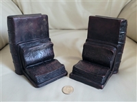 set of world bazaar vintage book shaped bookends