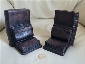 set of world bazaar vintage book shaped bookends
