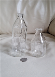 Vintage PYREX baby feeding bottles 8 oz and 4 oz