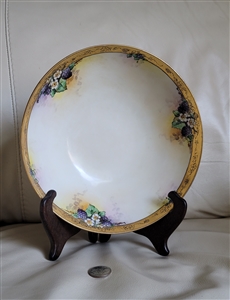 Krautheim Selb Bavaria  hand painted round bowl