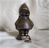 Vintage hand painted Inuit person wax candle with Pegs Totem Alaska label