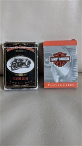 1997 harley davidson, historical motorcycles, motorcycle engines, playing card set, official licensed merchandise